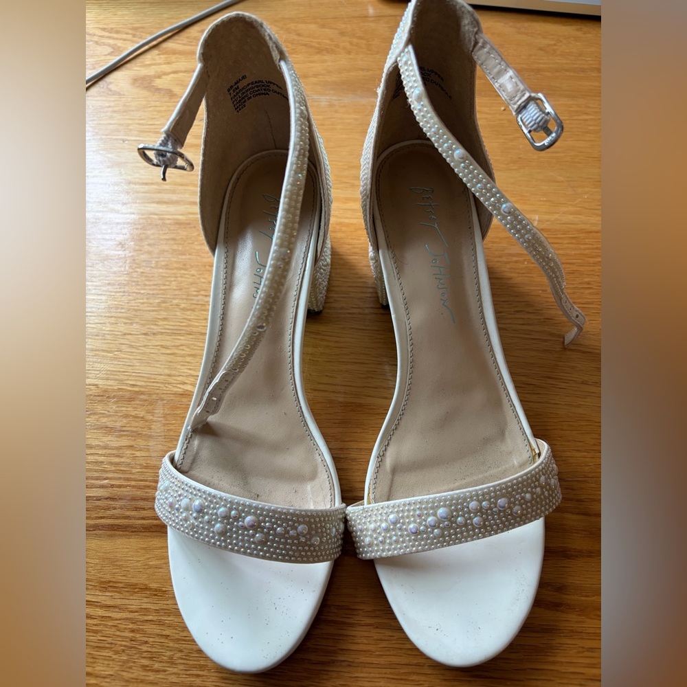Betsy Johnson wedding shoes